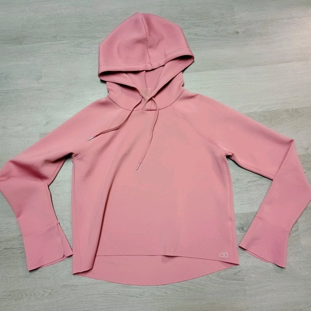 Calia By Carrie Underwood Pink Scuba Knit Hoodie Athletic Soft Workout Small